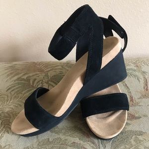 Lucky brand wedge heels